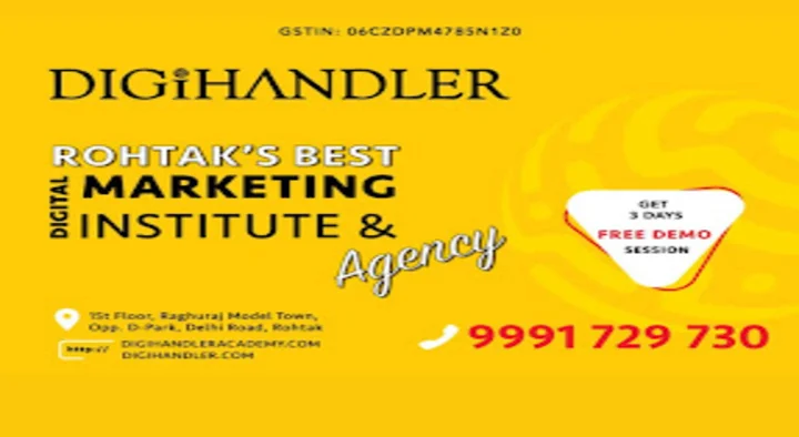 Digihandler Academy Digital Marketing in Rohtak, Haryana