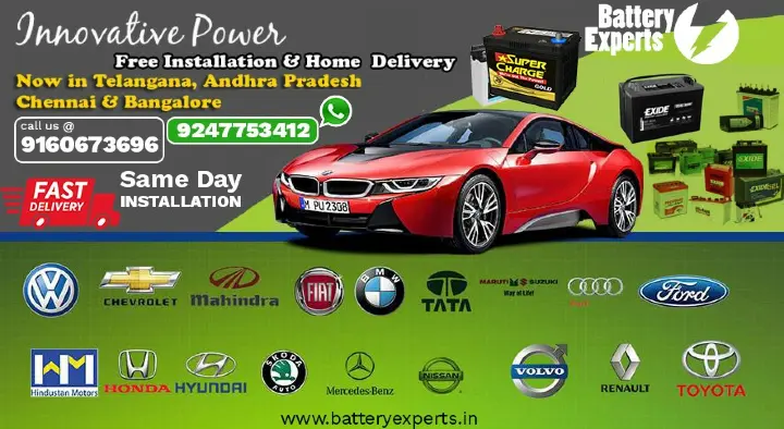 Battery Experts in Secunderabad
