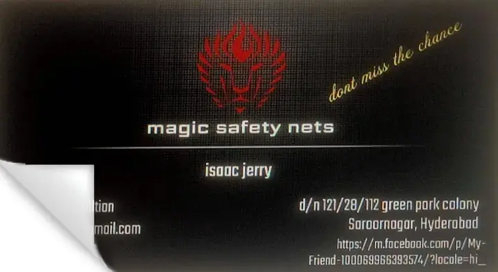 Magic Safety Nets in Saroornagar, Hyderabad