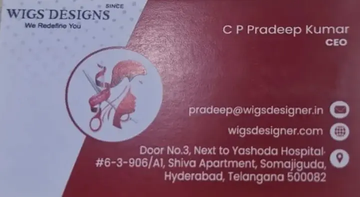 Wigs Desings in Somajiguda, Hyderabad