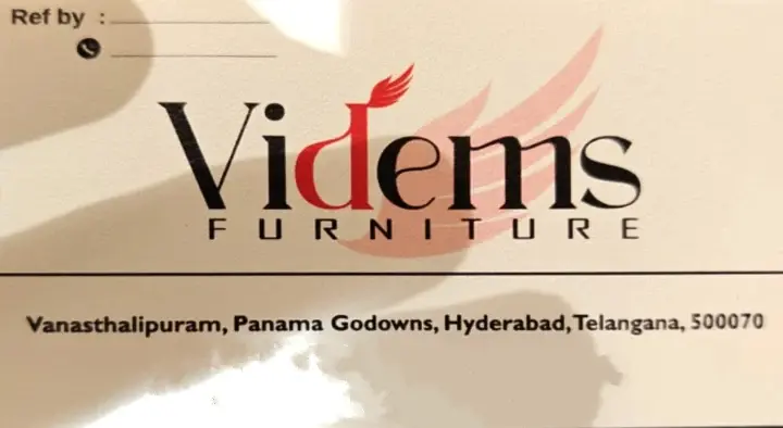 Videms Furniture in Vanasthalipuram