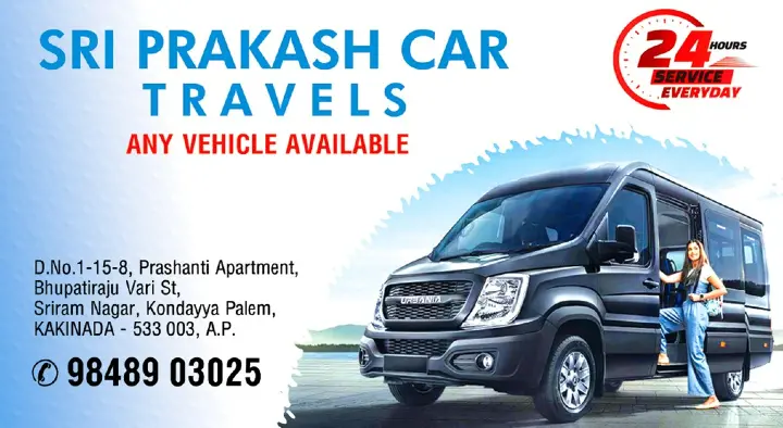 Sri Prakash Travels in Kondayya Palem, Kakinada