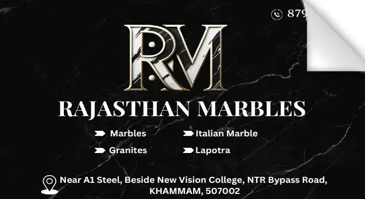 Rajasthan Marbles in NTR Bypass Road, Khammam