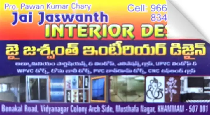 Jai Jaswanth Interior Design in Mustafa Nagar, Khammam