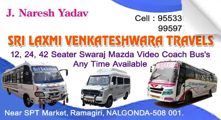 Sri Laxmi Venkateshwara Travels in Ramagiri, Nalgonda