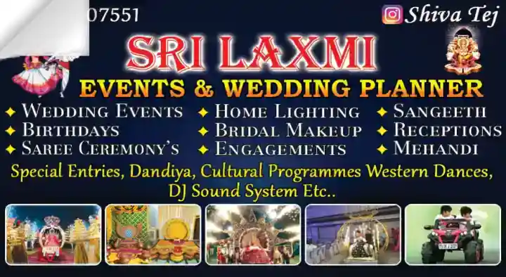 Sri Laxmi Events and Wedding Planner in Ramagiri