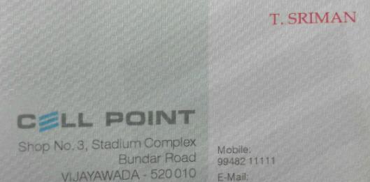 Cell Point in Bandar Road, vijayawada