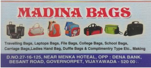 Madina Bags in Governorpet, vijayawada