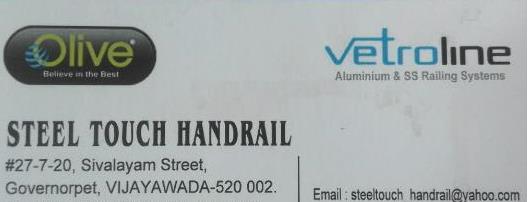 Steel Touch Handrail in Governorpet, vijayawada