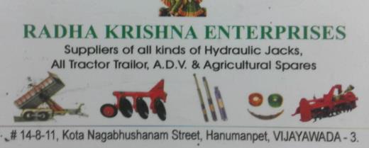Hydraulic Jack in Vijayawada (Bezawada) : Radha Krishna Enterprises in Vijayawada