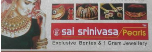 Sai Srinivasa Pearls in Kaleswararao Road, vijayawada