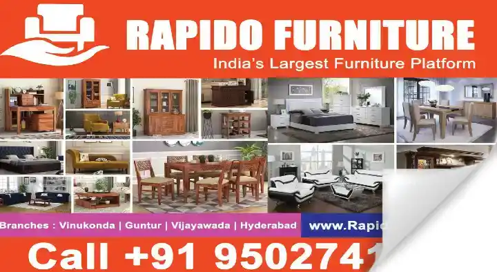 Rapido Furniture Indias Largest Furniture Platform in Main Road, Vijayawada