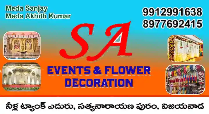 SA Events and Flower Decorations in Satyanarayana Puram
