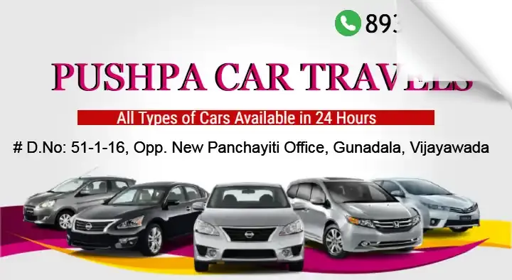 Pushpa Car Travels in Gunadala, Vijayawada