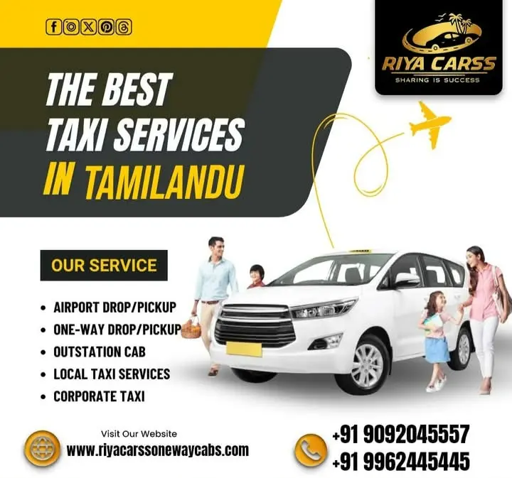 Riya Carss One-Way Drop Taxi in Vandimedu, Villupuram