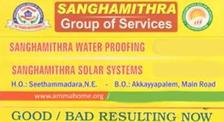 Solar Systems Dealers in Visakhapatnam (Vizag) : Sanghamithra Solar Systems Dealers in Seethammadhara