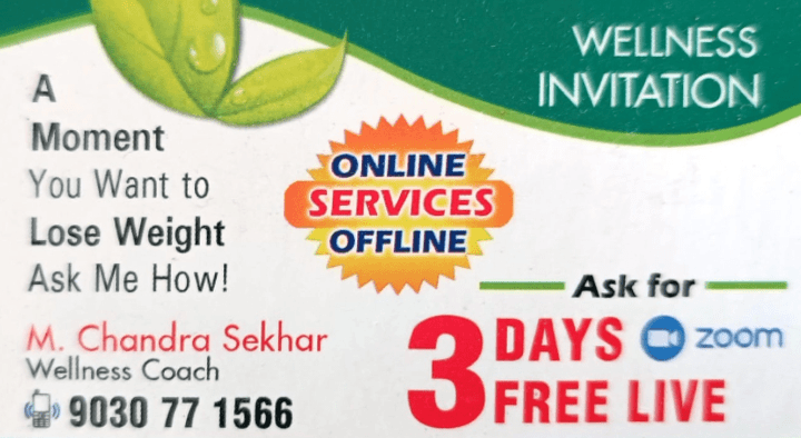 Wellness Invitation in Pedagantyada, Visakhapatnam