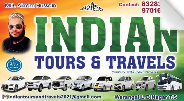 Indian Tours and Travels in LB Nagar, warangal