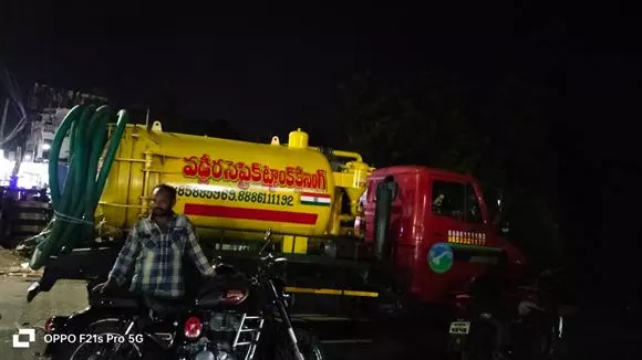 vadeera swatcha bharath septic tank cleaning vaddera colony in amalapuram - Photo No.11