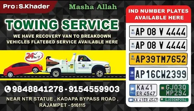 sk car decors and car towing service rajampet in kadapa - Photo No.16