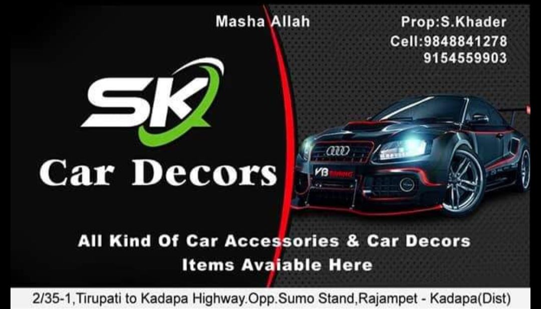 sk car decors and car towing service rajampet in kadapa - Photo No.10