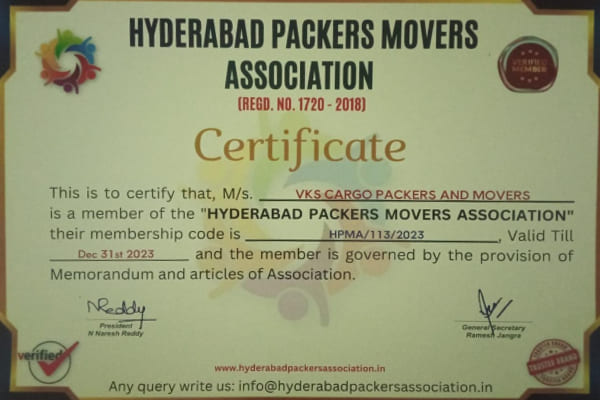 Photos Hyderabad 1342023044730 vks cargo packers and movers secunderabad in hyderabad 1