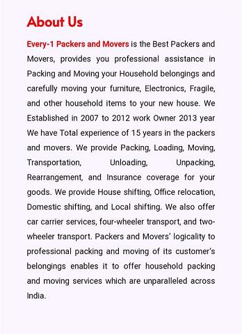 every 1 packers and movers lingampally in hyderabad - Photo No.22