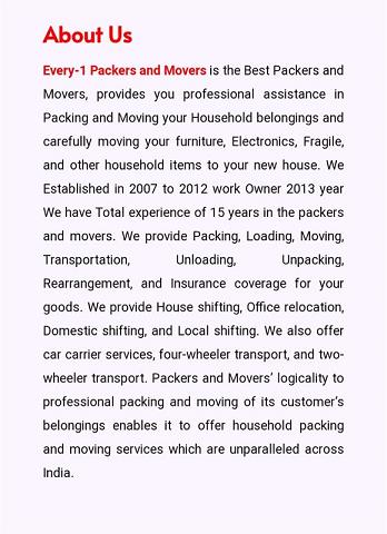 every 1 packers and movers lingampally in hyderabad - Photo No.25