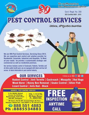 999 pest control services near basheerbagh in hyderabad - Photo No.6