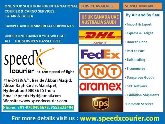 speedx international worldwide courier malakpet in hyderabad - Photo No.10