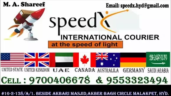 speedx international worldwide courier malakpet in hyderabad - Photo No.17