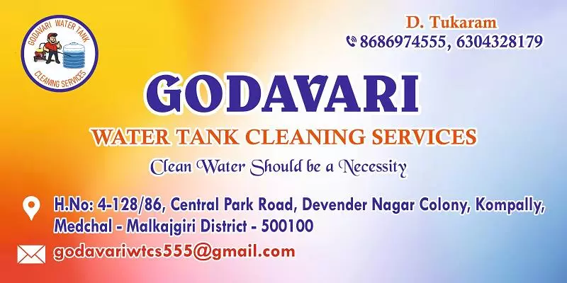 godavari water tank cleaning services malkajgiri in hyderabad - Photo No.3