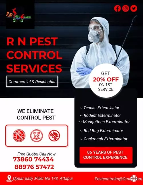 rn pest control services rajendra nagar in hyderabad - Photo No.6