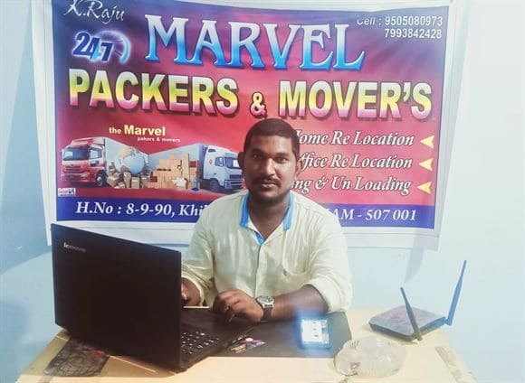 marvel packers and movers khilla bazar in khammam - Photo No.18