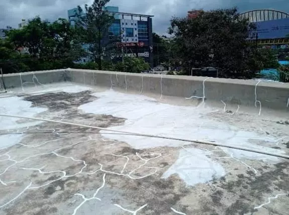waterproofing slab leakage srinivas nagar in khammam - Photo No.4