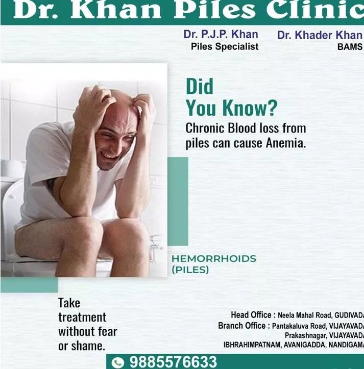 khan piles hospital gudivada in krishna - Photo No.4