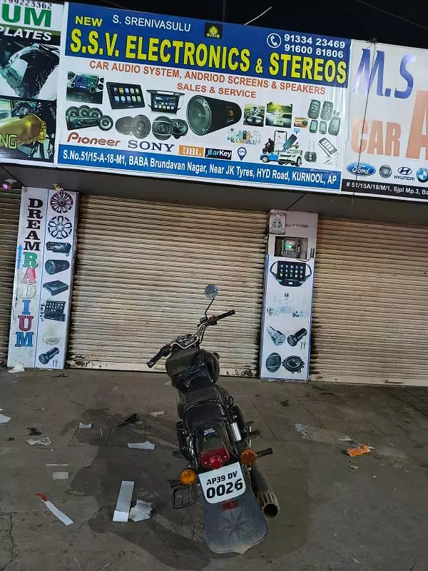 ssv electronics and stereos hyderabad road in kurnool - Photo No.12