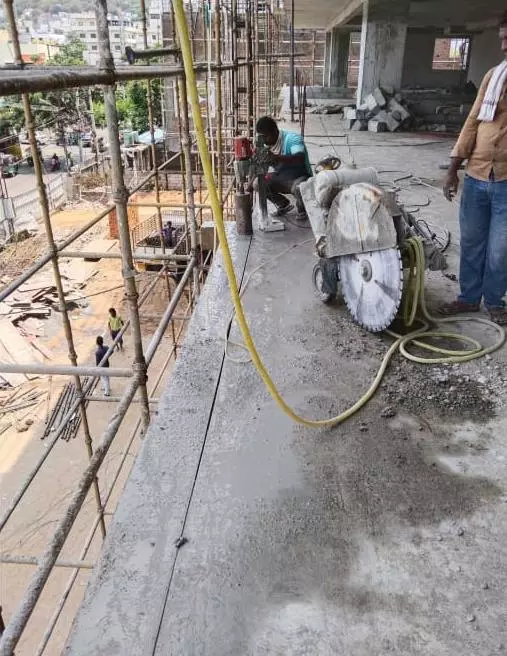 sri sai slab concrete cutting and core cutting contractors ballari chowrasta in kurnool - Photo No.6