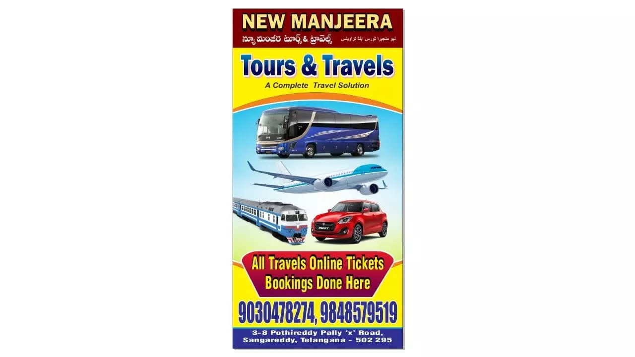 new manjeera tours and travels pothireddypally in sangareddy - Photo No.6