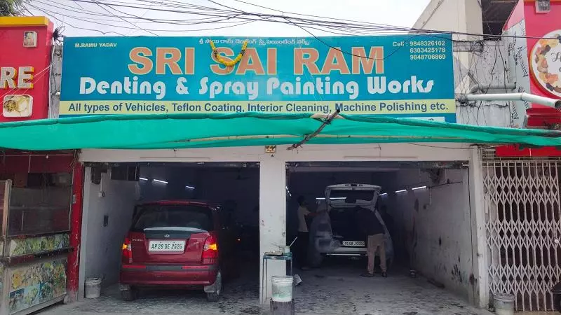 sri sai ram denting and spray painting works vayupuri hyderabad - Photo No.3