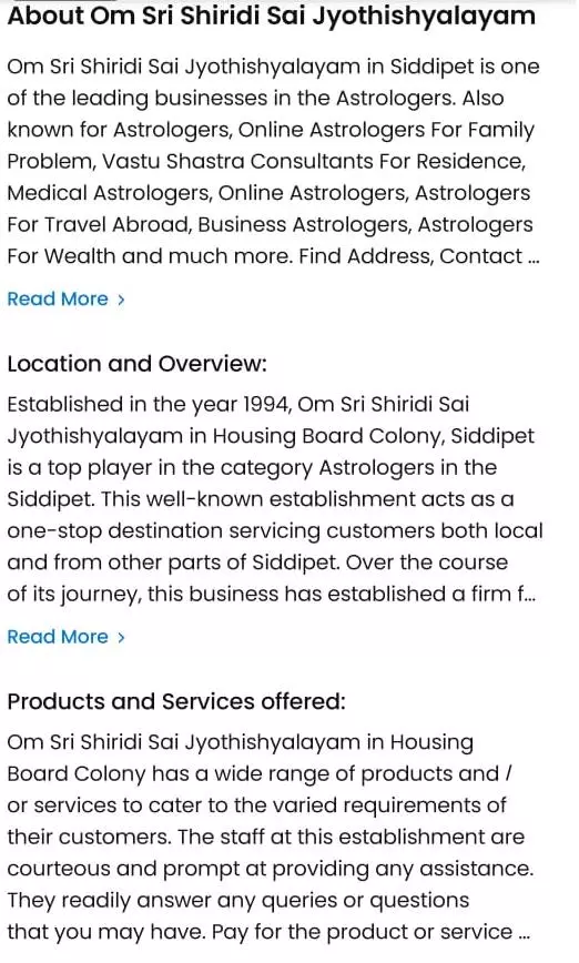 om sri shiridi sai jyothishyalayam sarala enclave in siddipet - Photo No.7