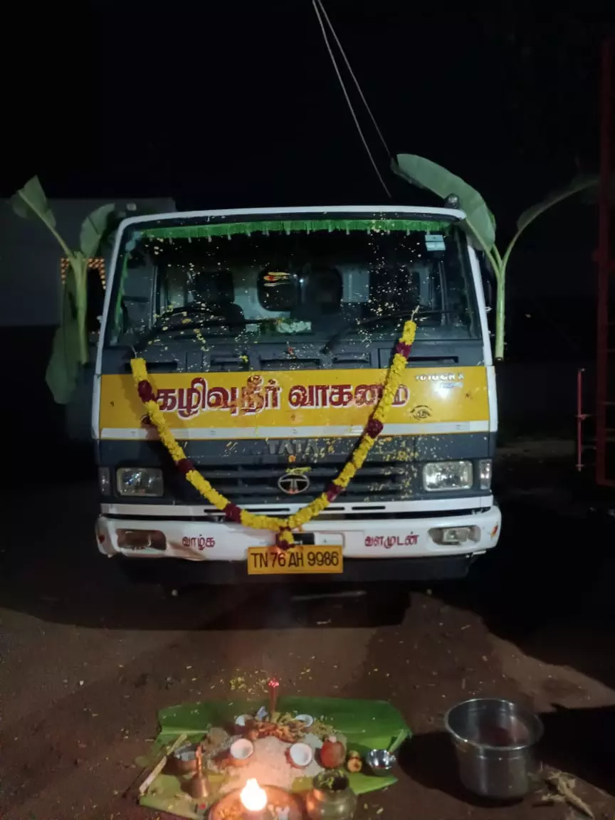 tenkasi septic tank cleaning services bus stand in tenkasi - Photo No.2