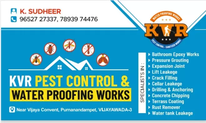 kvr pest control and water proofing works purnanandampet in vijayawada - Photo No.8