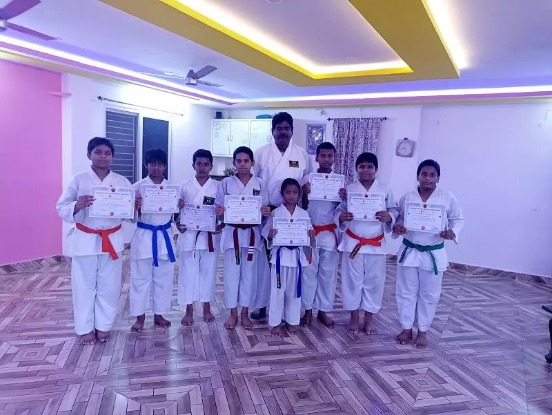 Students Kofukan Karate Club Nunna In Vijayawada - Photo No. 91