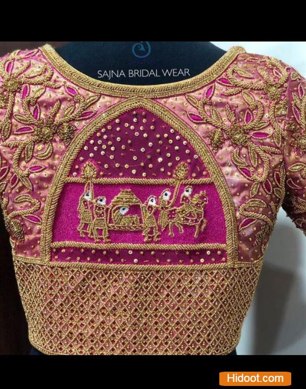 jahid embroidery materials maggam works near suryarao pet in vijayawada - Photo No.9
