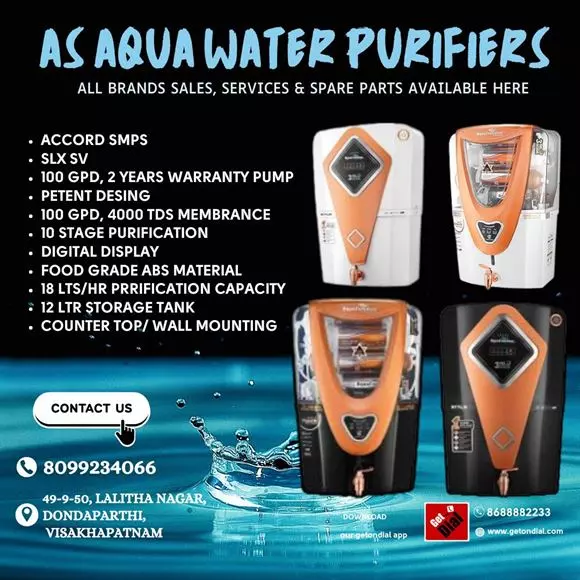 as aqua water purifiers dondaparthy in visakhapatnam - Photo No.27