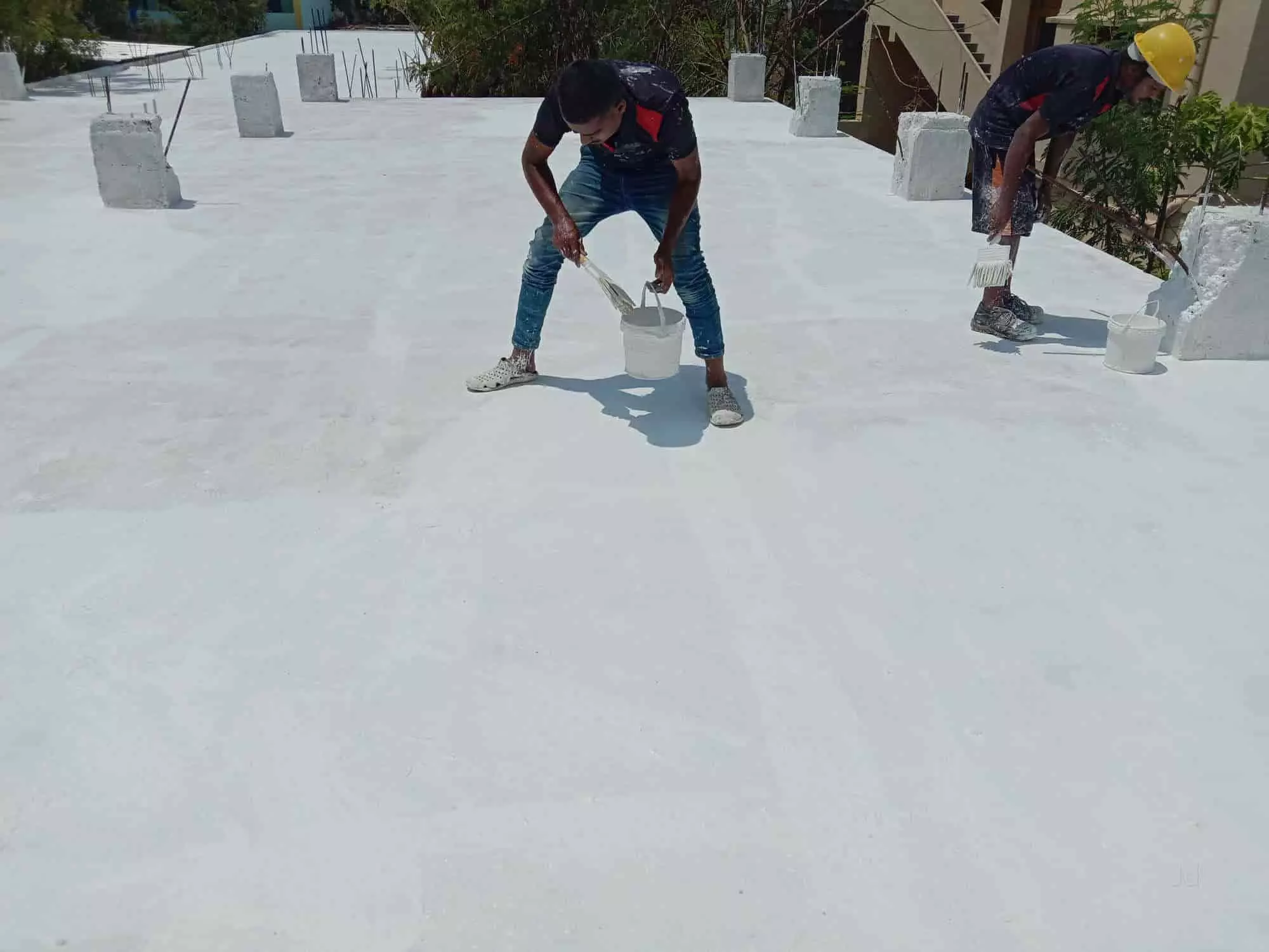 mohd ali building waterproofing and repair works hanamkonda in warangal - Photo No.4