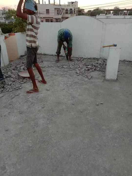 mohd ali building waterproofing and repair works hanamkonda in warangal - Photo No.7
