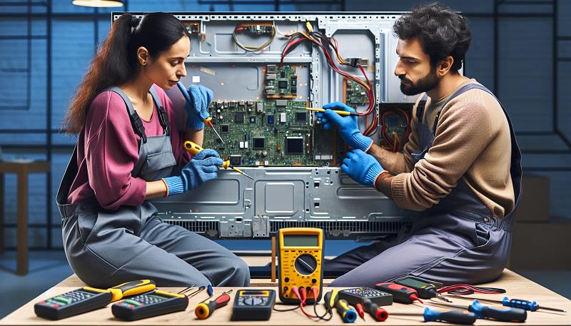 led tv repair and service lg hisense at agraharam in guntur - Photo No.10