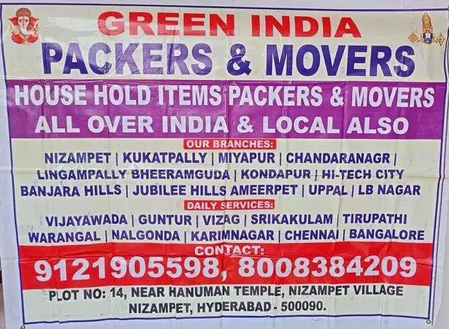 green india packers and movers nizampet in hyderabad - Photo No.6